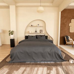 Kayori - Taga - DBO - Katoensatijn - 240/200-220 - Antracite