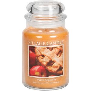 Village Candle Large Jar Warm Apple Pie