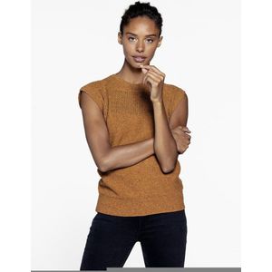 Loop.a life Duurzame Trui Weekend Sweater SS Dames - Honing - Maat XL