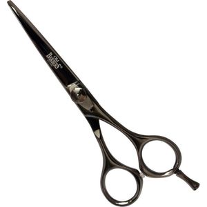 Old Barbers Professionele Kappersschaar 15 cm.- ""Gun Metal"" - Limited Edition-Tijdelijk met gratis Luxe Lederen opbergetui t.w.v. 24.95!