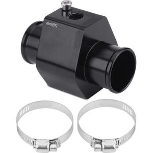 Watertemperatuursensor in HTML - Radiatorslang Auto Watertemperatuurklok - Gezamenlijke Pijp Slang Sensormeter Adapter motorkoelvloeistof (28 mm 30 mm 32 mm 34 mm 36 mm 38 mm 40 mm) - 28 mm .