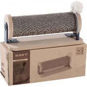 M-pets Krabplank Golden Gate 32 X 18 Cm Sisal/pluche Grijs