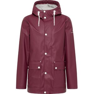 DreiMaster - Maritim - Functionele Jas - Wijnrood - Licht Gevoerd