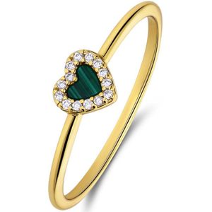 Lucardi - Ring - Zilver - 925 Sterling Zilver