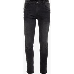 Unsigned comfort stretch fit heren jeans lengte 34 - Zwart - Maat 32