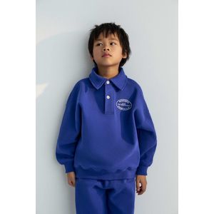 Blauwe polo sweater Nico 12y