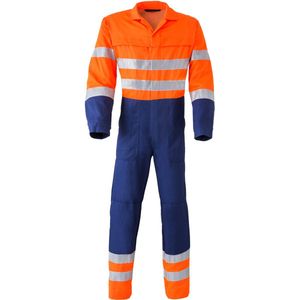 HAVEP Overall High Visibility 2415 - Marine/Fluo Oranje - 56