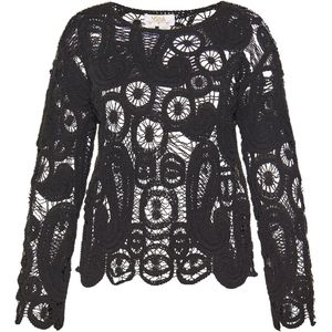 Usha - Fashion Look Collection - Sweater - Regular Fit - Ronde Halslijn - Lange Mouwen