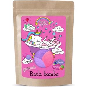 Unicorn Bruisballen voor Bad - Eenhoorn Bruisballen Kind - Badbom - Bath Bombs - Bruisballen Kinderen - Badballen - 5 x 50g