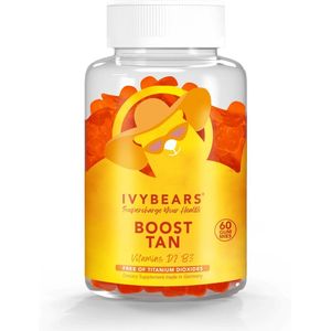 IVYBEARS® - Boost Tan / Vitamine Beertjes voor een gezonde bruine teint 150 g