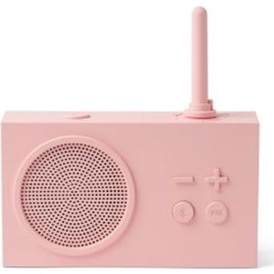 Lexon TYKHO 3 FM Badkamerradio Bluetooth Speaker - Pink