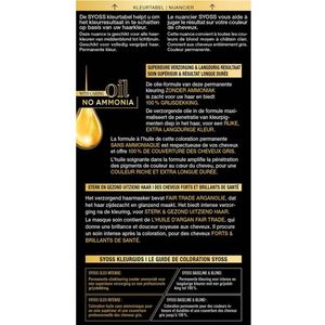 SYOSS - Oleo Intense 6-80 - Haarverf - Permanente Haarkleuring - Caramelblond - Langdurige Kleur - 1 stuk