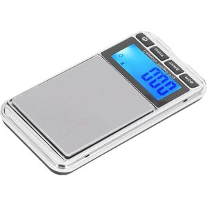 Zakweegschaal - Gebruiksvriendelijke Weegschaal - Overbelastingsbeveiliging - Sieradenweegschaal - Weegplateau - LED Display - Precisie - Draagbaar - Thuisgebruik (300g/0.01g)
