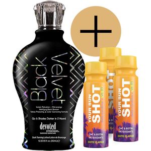 Devoted Creations - Black Velvet + 3 Your Sun Shots