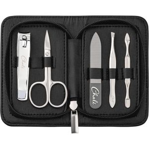 Nagelverzorgingsset 5-delig - Hoogwaardige RVS Manicure & Pedicure Set voor Thuis en Op Reis