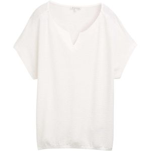 Tom Tailor - T-shirt - Mix van Materialen