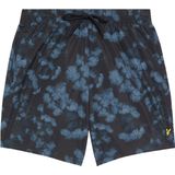 Lyle & Scott - Digitale Bloemenprint - Zwemshort - Donkerblauw