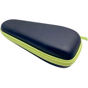 Scheerapparaat mannen Opbergtas - Opbergtas voor scheermesjes - 18*7,5*5CM - Geschikt Voor Philips Scheerapparaat - Geschikt voor Philips One Blade QP2530/2520 - Reisetui - Luxe Reisetui - Hard Cover / Etui - Zwart