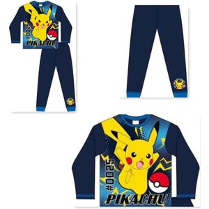 Pokémon - Pyjama - Blauw - Kinderpyjama