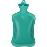kruik rubber - zonder hoes - veilig - 2 l bedkruik - zonder geur - turquoise