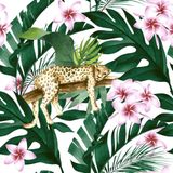 40x Luxe tafel diner/lunch servetten in een safari/jungle/cheetah thema print - Formaat 33 x 33 cm - 3-laags