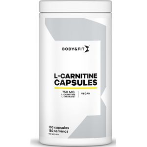 Body & Fit L-Carnitine Capsules - Aminozuren - L-carnitine-L-tartraat 750 mg - 150 capsules