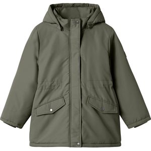 Name It - Marlow Parka - Winterjas - Olijfgroen - Junior