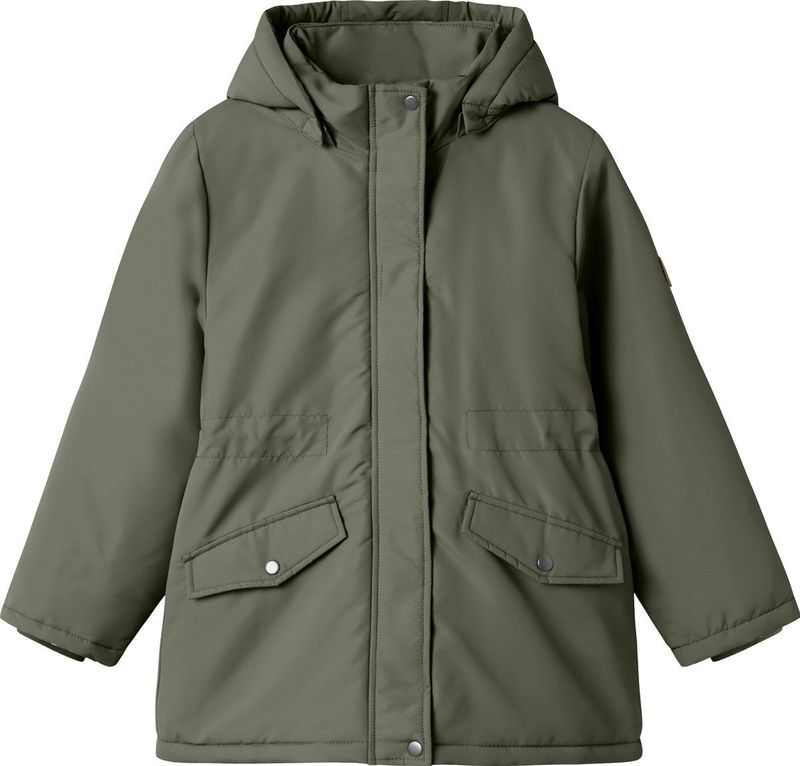 Name It - Marlow Parka - Winterjas - Olijfgroen - Junior