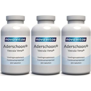 Nova Vitae - Aderschoon - 3 x 300 Tabletten - Aanbieding - Voedingssupplement