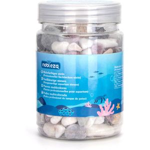 Nobleza Aquarium bodembedekking - Aquariumbodembedekking - Decoratiestenen aquarium - Aquariumgrind - 400 gram