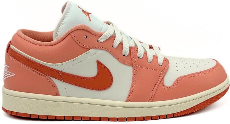 Air Jordan 1 Low - Damesschoenen - Bruin