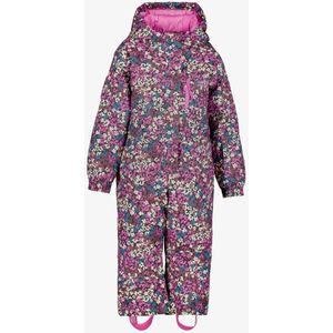 Mountain Peak kinder skipak met bloemetjes roze - Maat 92