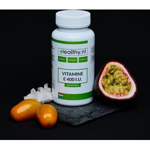 iHealthy Vitamine E 400 I.U. – 100 softgels