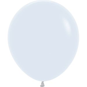sempertex, Speelgoed ballon, Latex, Wit, 45 cm, 6 stuk(s)