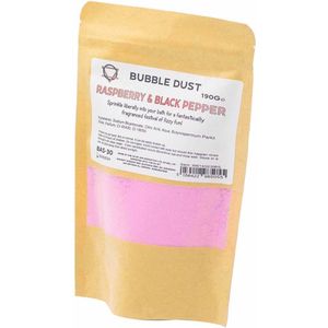 Badpoeder - Framboos & Zwarte Peper - 190 gram - Bruispoeder