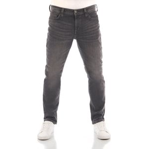Mustang Heren Jeans Broeken Vegas slim Fit Zwart Volwassenen Denim Jeansbroek
