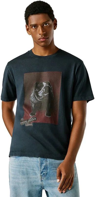 Pepe Jeans Gavin T-shirt Met Korte Mouwen Blauw L Man