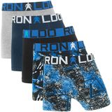 CR7 Lange short - 5 Pack 2500 Black/Grey/Blue - maat 122/128/134 (122-134) - Jongens Kinderen - Katoen/elastaan- 8405-51-2500-122-134