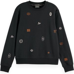 Scotch & Soda sweater zwart