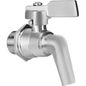 Vat Tap Bier Kraan Drank Dispenser - Roestvrij Staal - Regelbare Keg Kraan Tap - Wijn Drank Dispenser