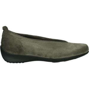 Wolky Instappers Ballet taupe suede