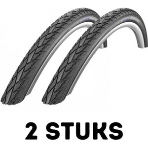 Fietsband - Buitenband - Set van 2 - Road Cruiser 28 x 1.60 (42-622) zwart - Voordeelverpakking 2 stuks
