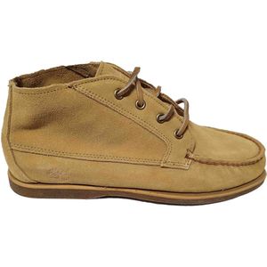 Timberland Suede Veterschoen Boat 1010R Tan EU 44
