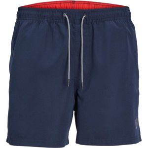 Jack & Jones Zwemshort Heren JPSTFIJI JJSWIM Effen Blauw Navy Blazer - Maat L - Zwembroek