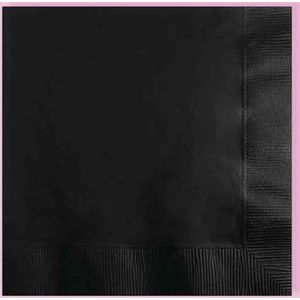Witbaard Servetten Black Velvet 33cm Papier 20 Stuks
