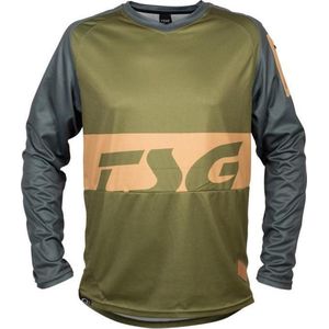 TSG BREEZE JERSEY Longsleeve Forest Green maat L