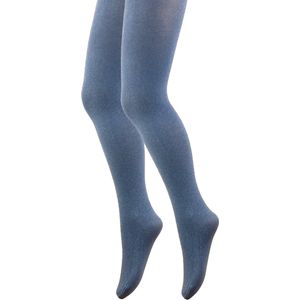 Meisjes Panty - 60 den - Marine Melange - Maat 164/176