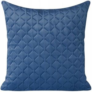 Decoratieve Kussensloop 40x40 cm - Zacht Velours met Rits