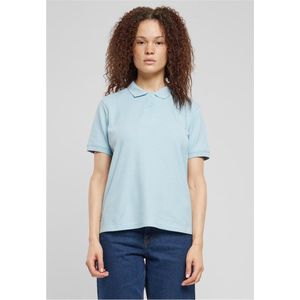 Urban Classics Damen Ladies Polo Shirt TB6183 Oceanblue