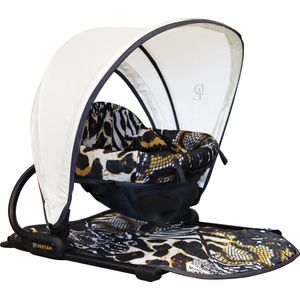 Deryan Floor Seat Kinderstoel - vloerzitje - zonnekap Anti-UV 50+ - Zoo